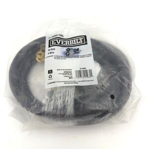 Everbilt Range Cord 4ft Black 50 Amp 4 Wire Heavy Duty Appliance Power NEW